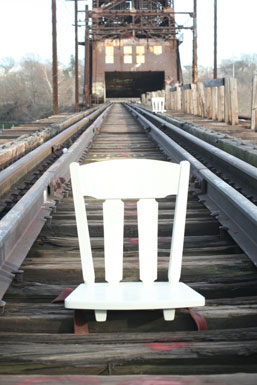 strap-on chairs, presented on the body