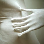 hand with velcro detail