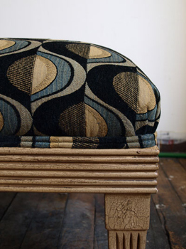 ottoman reupholstered