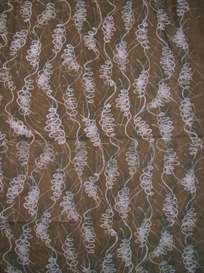 bound silkscreen in green and blue